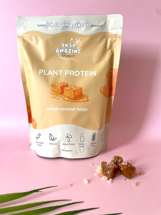 Oh So Amazing Supps Plant Protein - Salted Caramel Fudge