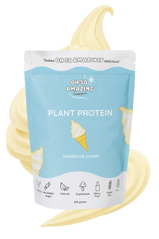 Vanilla ice cream plant protein