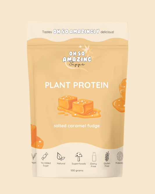 Oh So Amazing Supps Plant Protein - Salted Caramel Fudge