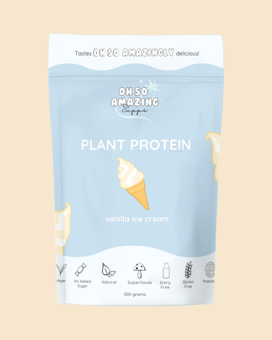 Oh So Amazing Supps Plant Protein - Vanilla Ice Cream